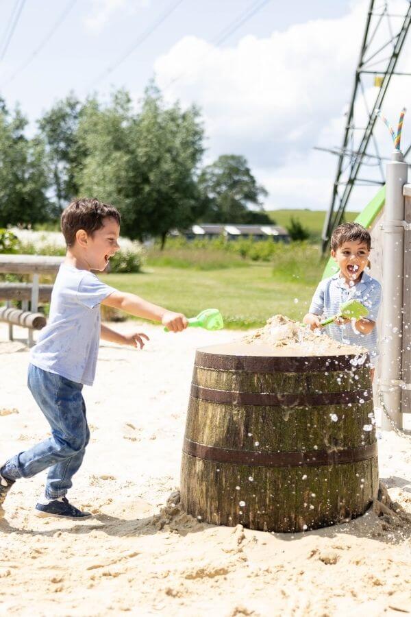 Exciting outdoor play areas