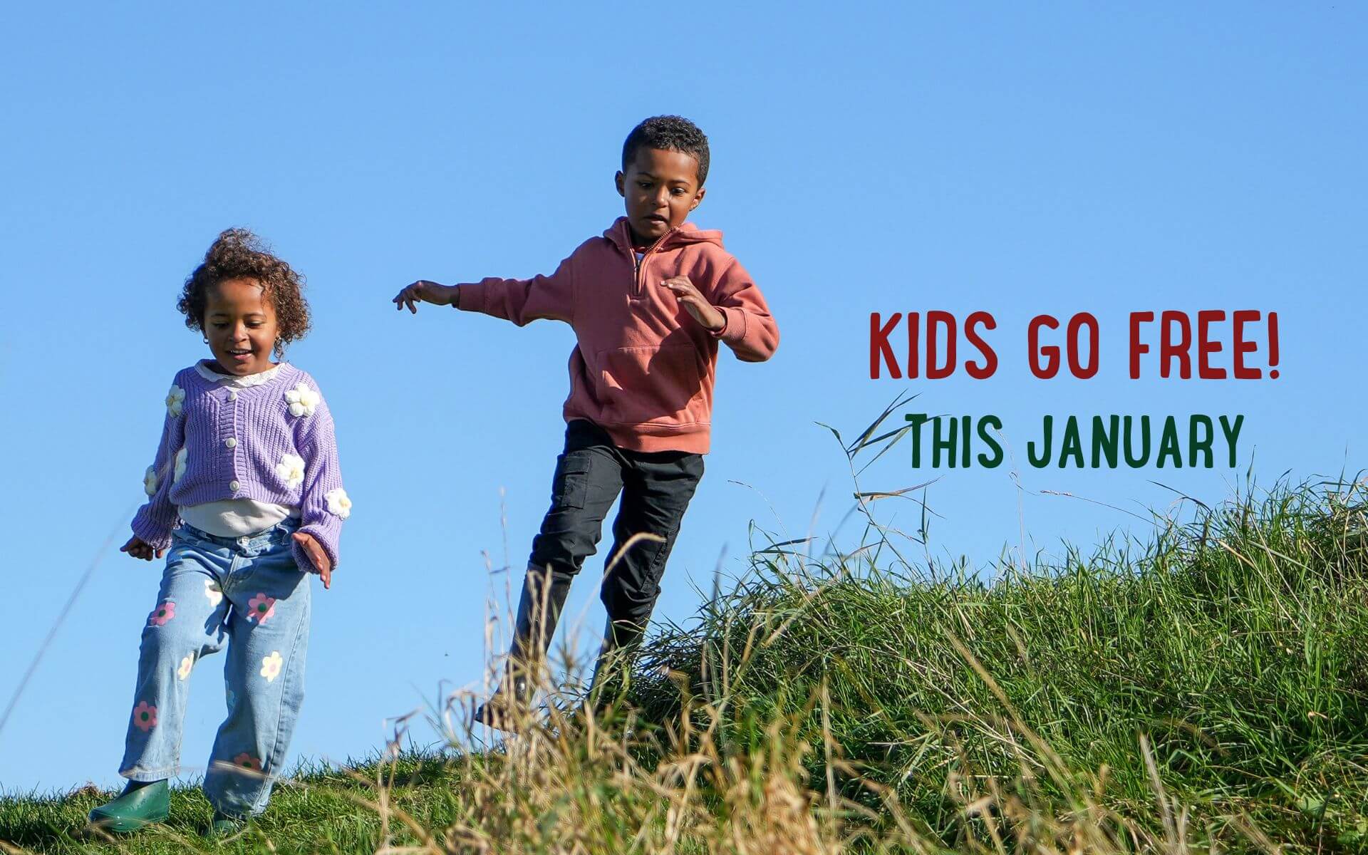 Kids Go Free in January