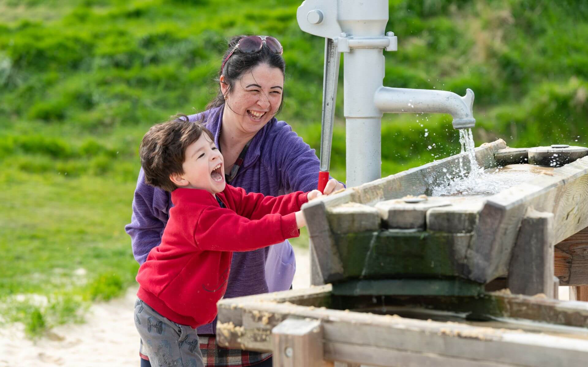 Indoor and outdoor play in the Buckinghamshire countryside