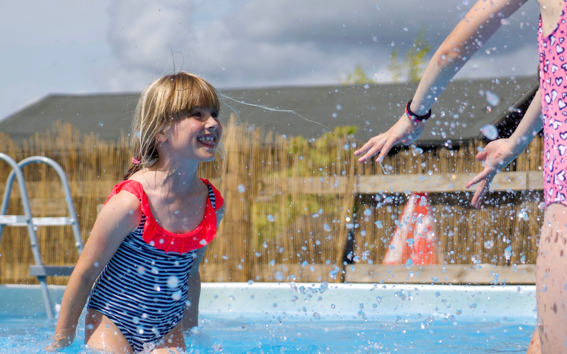 Summer splash pool in Buckinghamshire