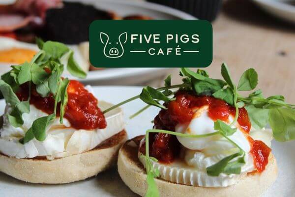Five Pigs Cafe at Hogshaw Farm